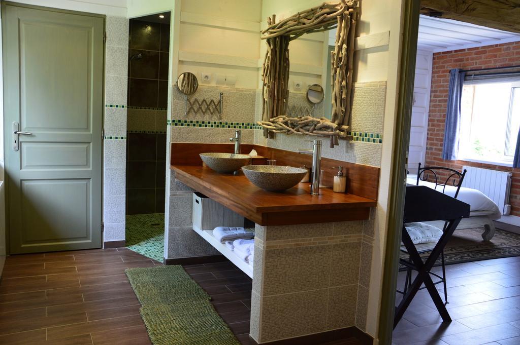 La Grange Des Marettes Bed & Breakfast Cleres Bagian luar foto